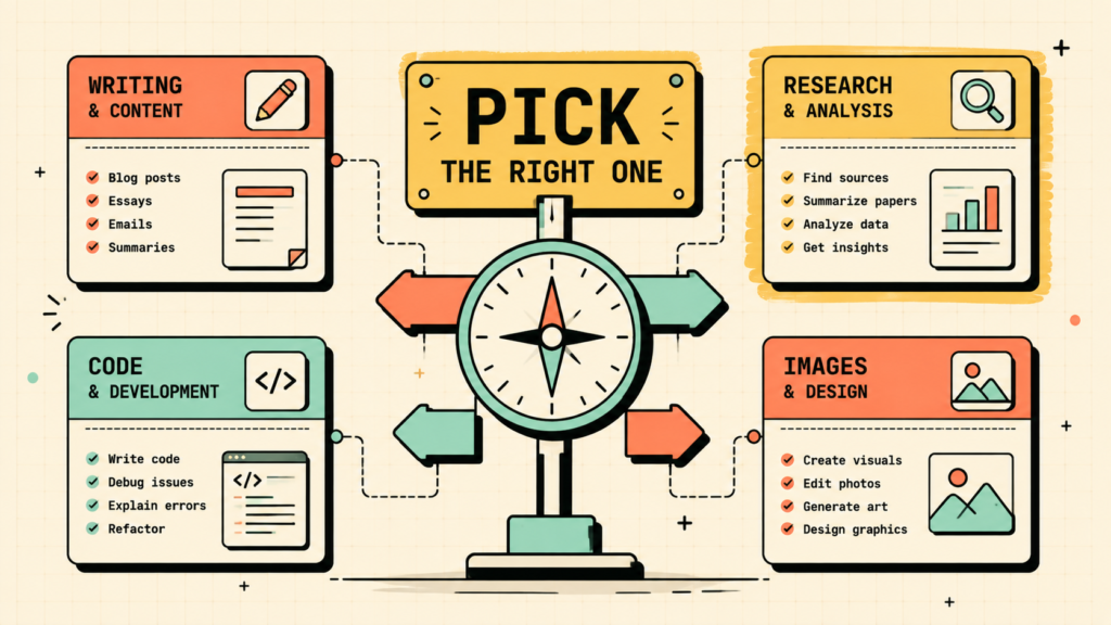 Which AI Is Best for What? A Simple Guide to Picking the Right AI for Any Task