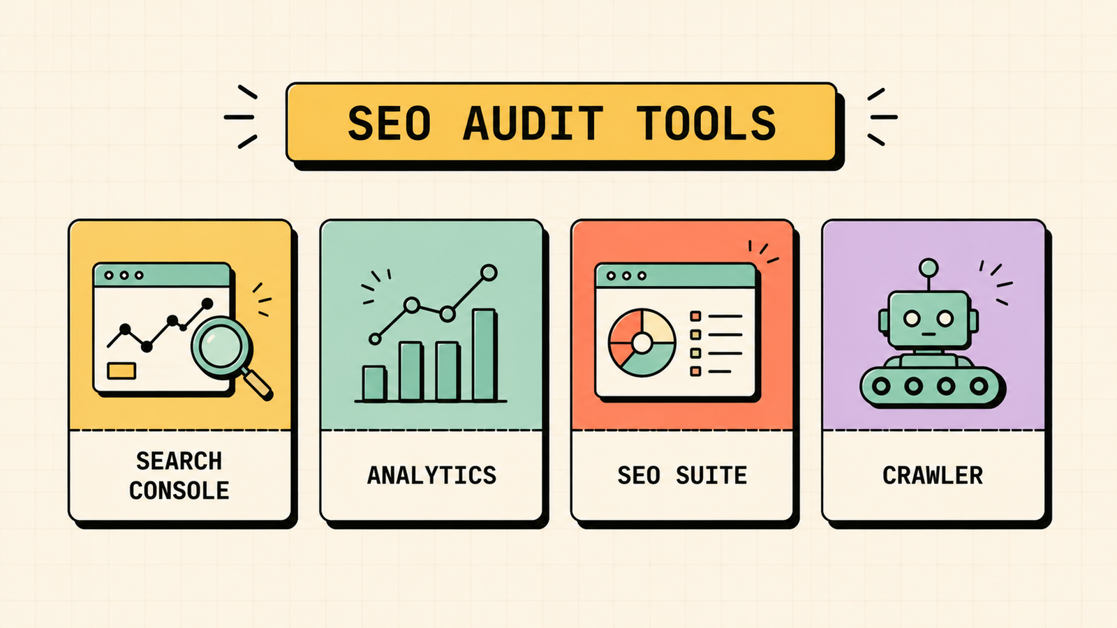 SEO audit checklist technical on-page content off-page