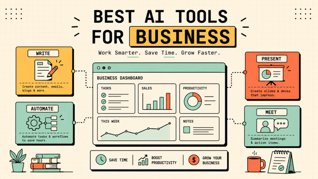 The Best AI Tools for Business (By What You Need Them For)