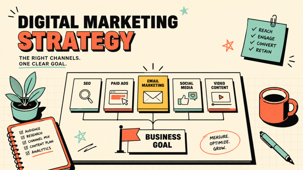Digital Marketing Strategy: How to Build One That Grows Your Business