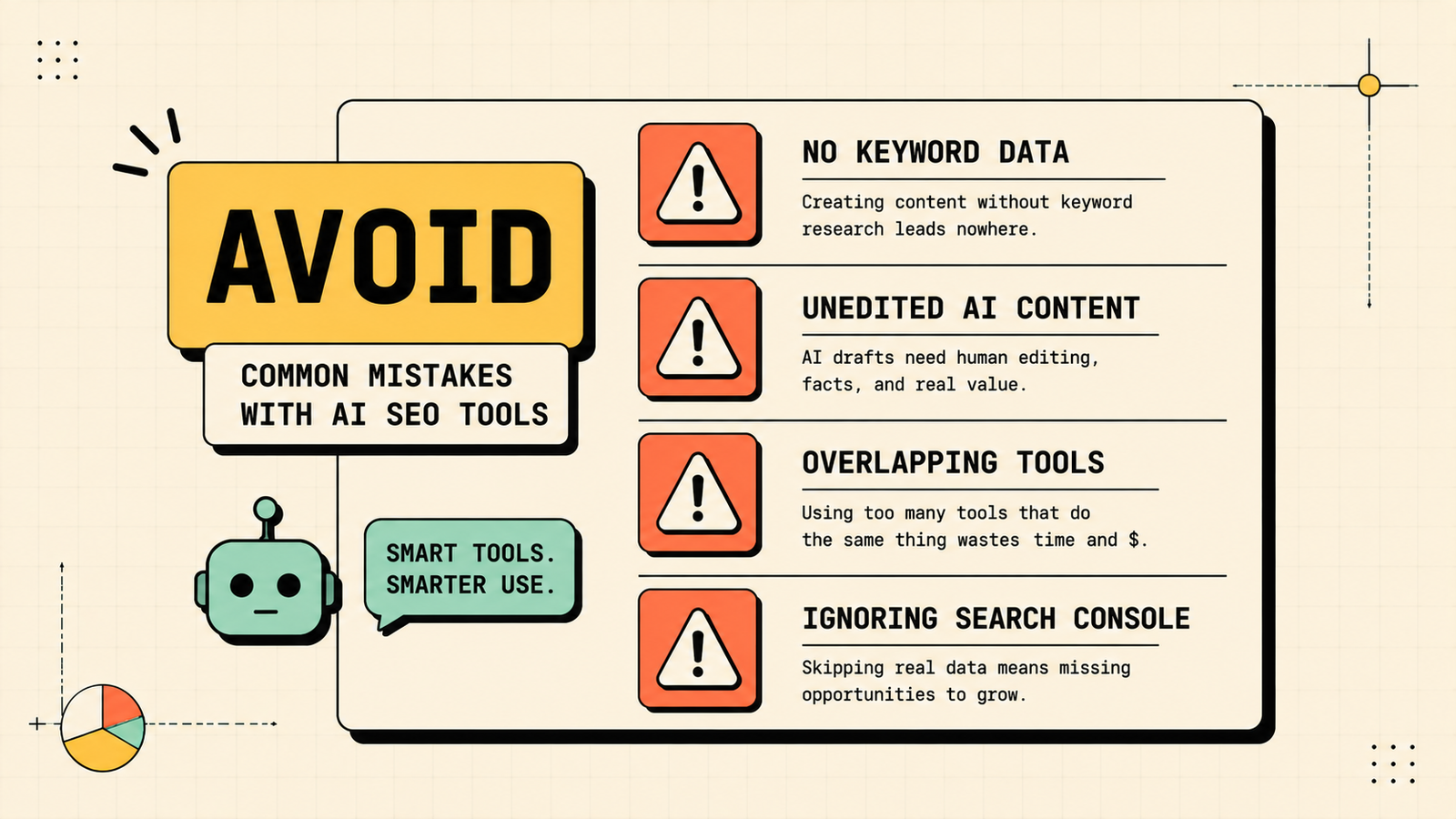 AI SEO tools overview by job and function