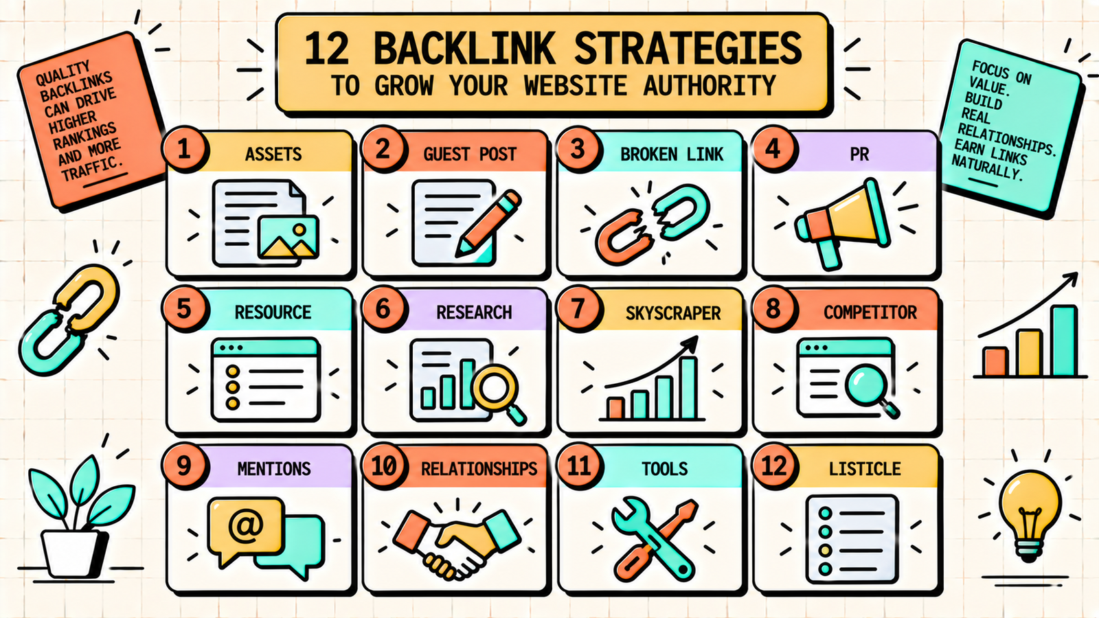 Backlink building summary and key takeaways
