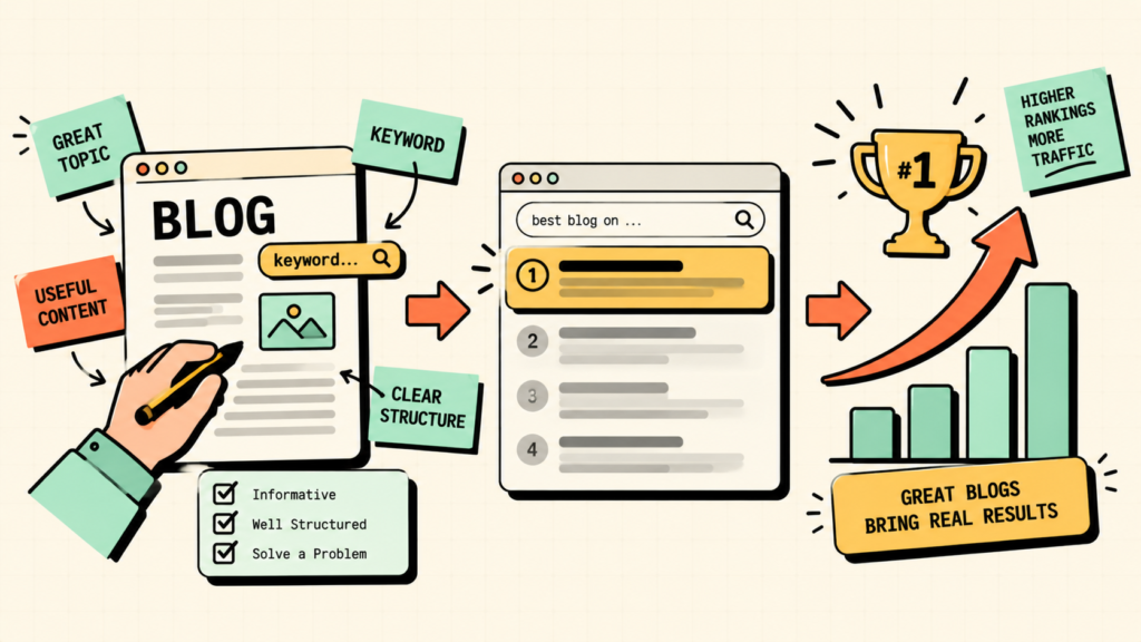 How to Write a Blog Post That Ranks on Google (Step by Step)