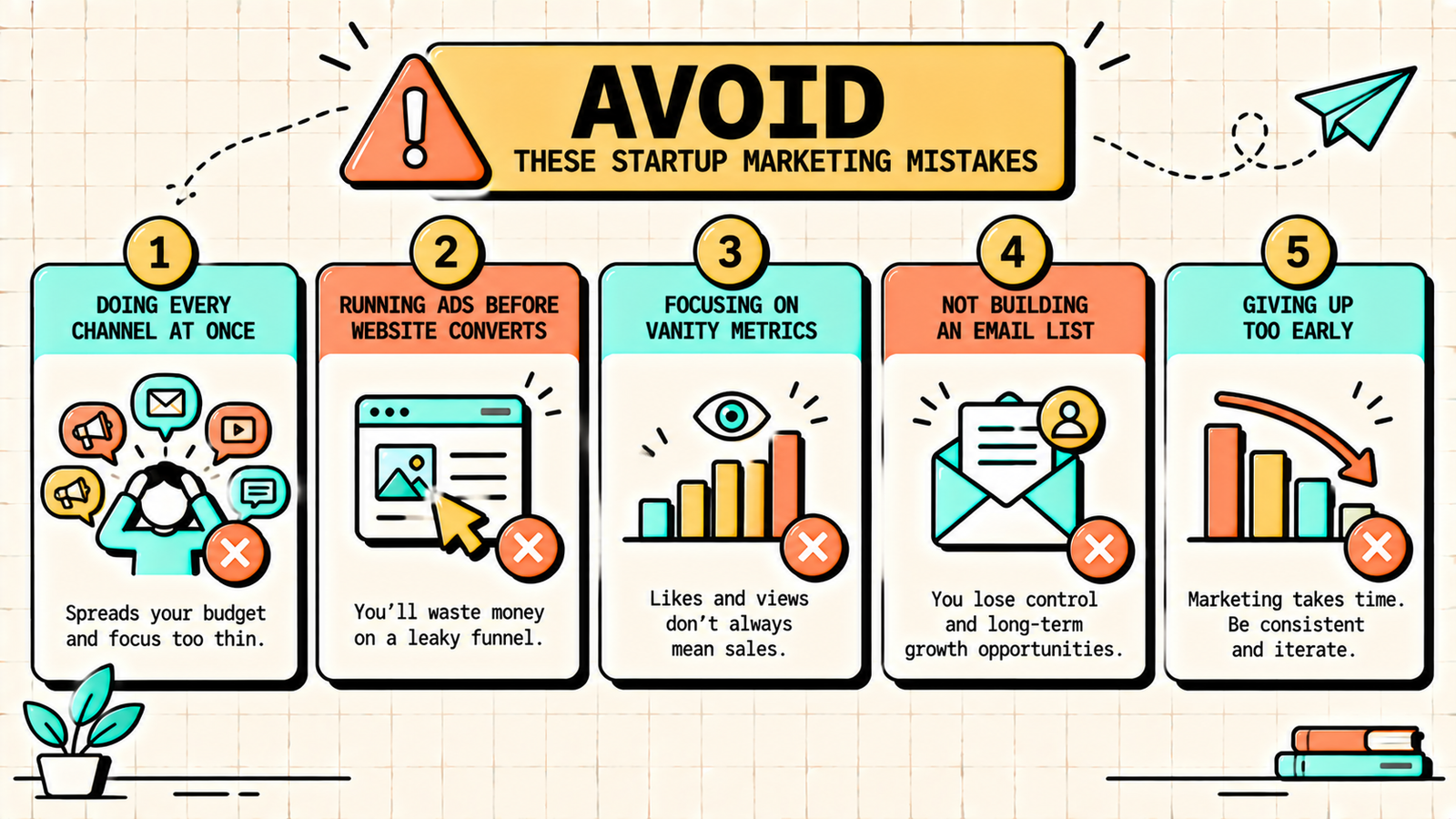 Why startup marketing is different from established businesses