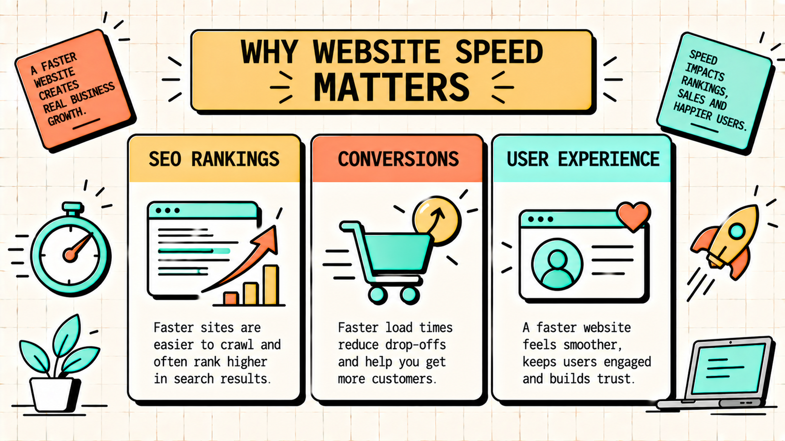 Common website speed mistakes to avoid