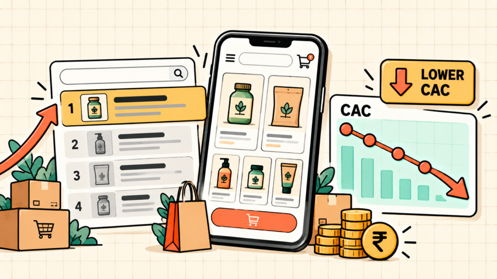 SEO for D2C Brands in India: What Actually Works After Meta Ads Get Expensive