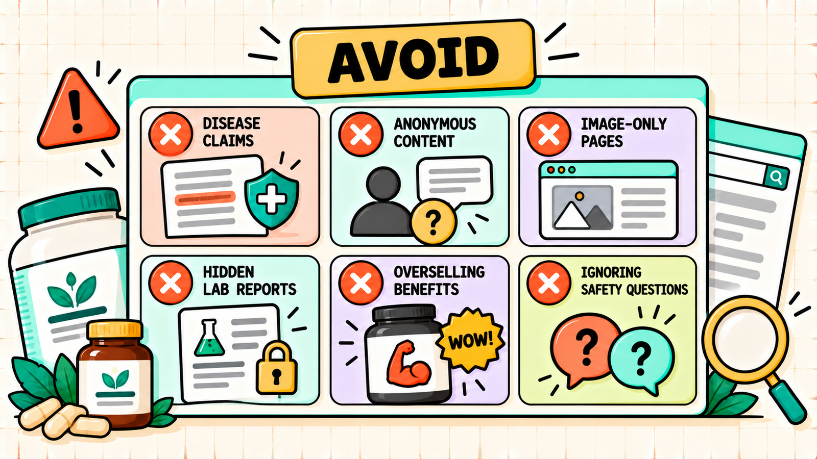 Why SEO is different for supplement brands